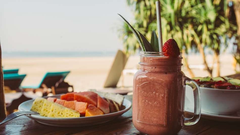 Breakfast and coffee at Chia